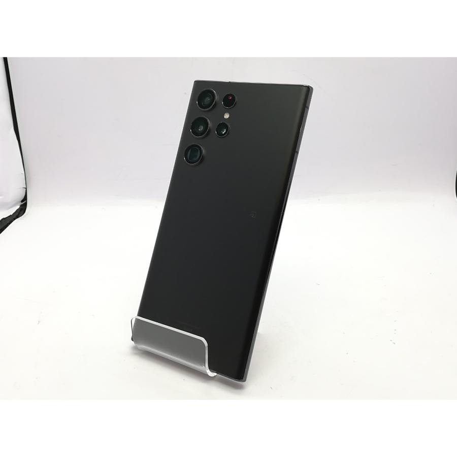 中古】SAMSUNG au 【SIMフリー】 Galaxy S22 Ultra ファントムブラック 