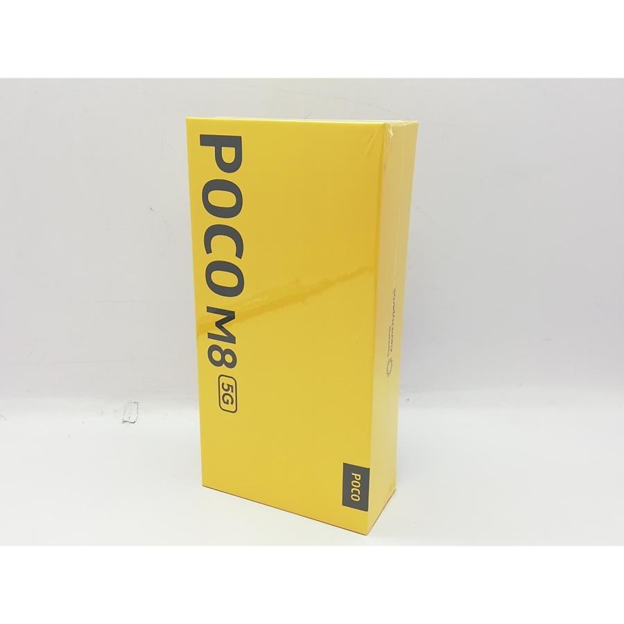 未使用】Xiaomi 国内版 【SIMフリー】 POCO M8 5G ブラック 8GB 256GB