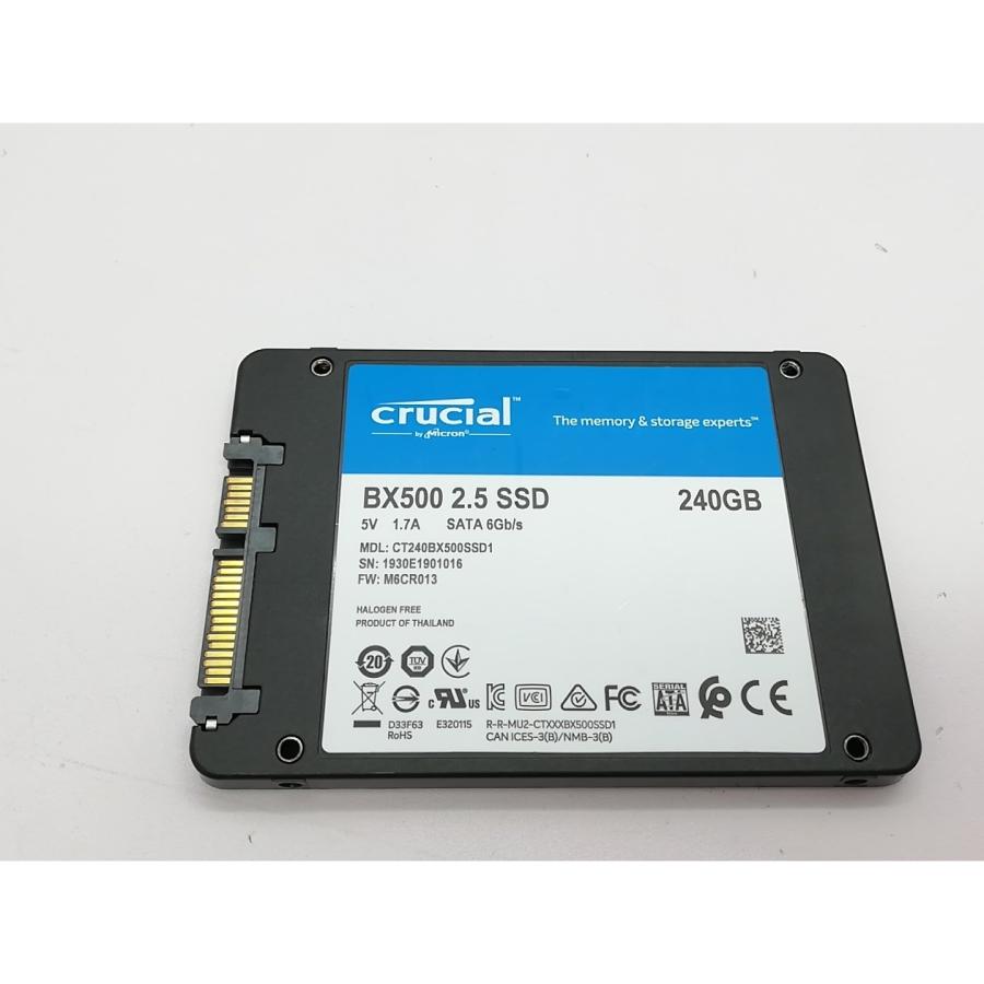 中古】Crucial BX500(CT240BX500SSD1) 240GB/SSD/6GbpsSATA【立川