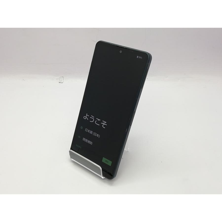 中古】SHARP au 【SIMフリー】 AQUOS sense8 コバルトブラック 6GB