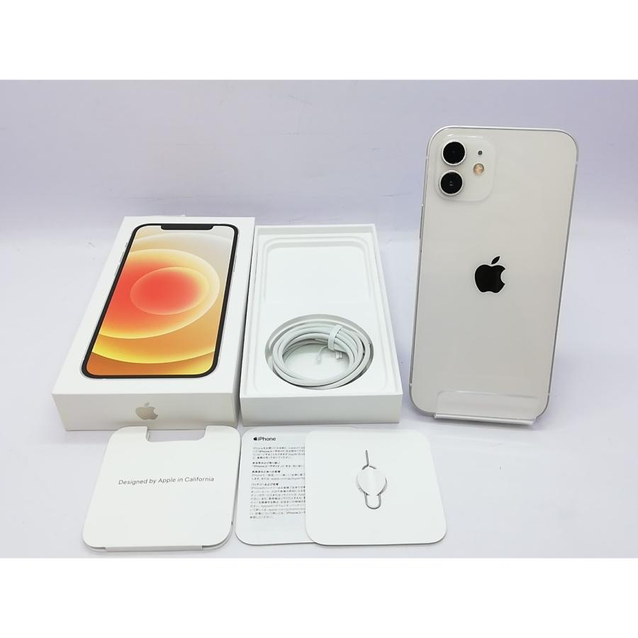 【美品】iPhone 12 ホワイト 256GB SIMロック解除済初期化済み iPhone 12 【中古】Apple au 【SIMロック解除済み】 64GB ホワイト