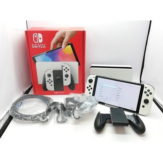 中古】Nintendo Switch 本体 (有機ELモデル) HEG-S-KAAAA ホワイト