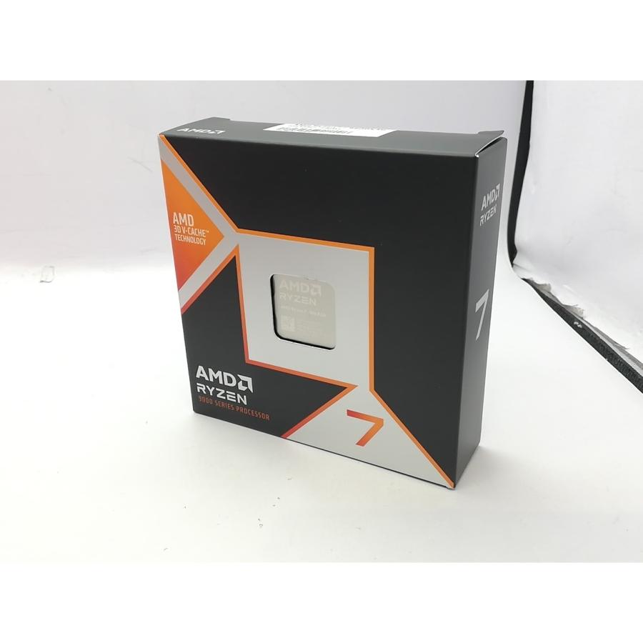 未使用】AMD Ryzen 7 9800X3D (4.7GHz/TC:5.2GHz) BOX AM5/8C/16T/L3