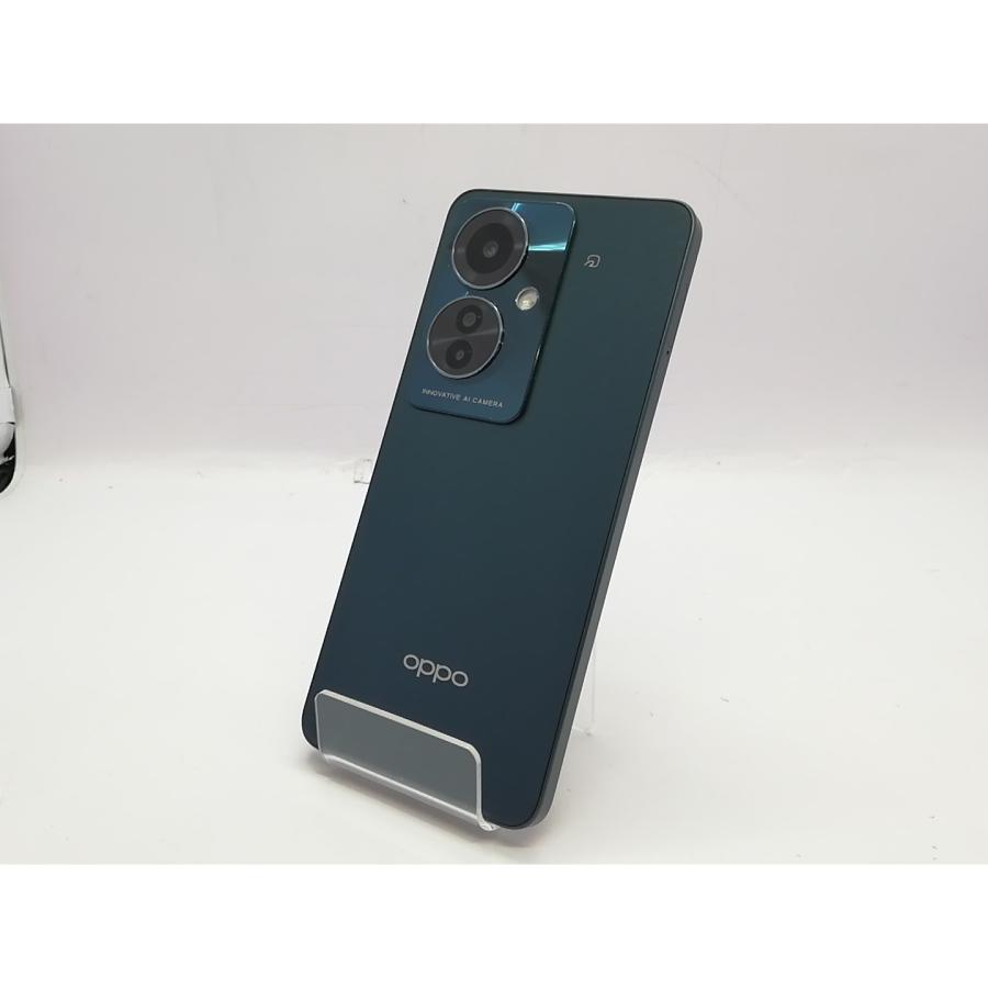 中古】Oppo 国内版 【SIMフリー】 OPPO Reno11 A ダークグリーン 8GB