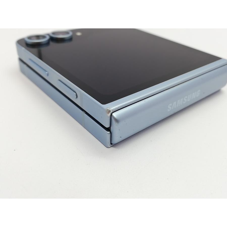 中古】SAMSUNG 国内版 【SIMフリー】 Galaxy Z Flip6 ブルー 12GB