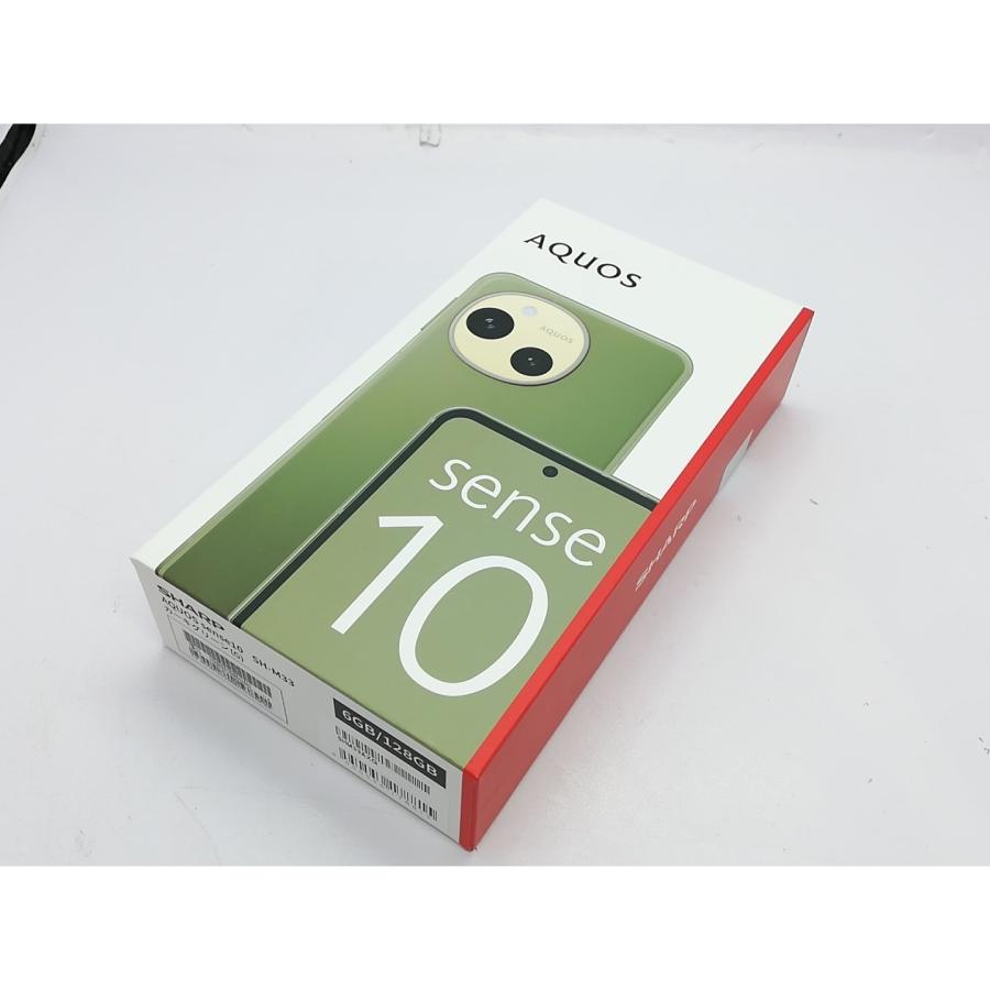 未使用】SHARP 国内版 【SIMフリー】 AQUOS sense10 6GB 128GB カーキ 