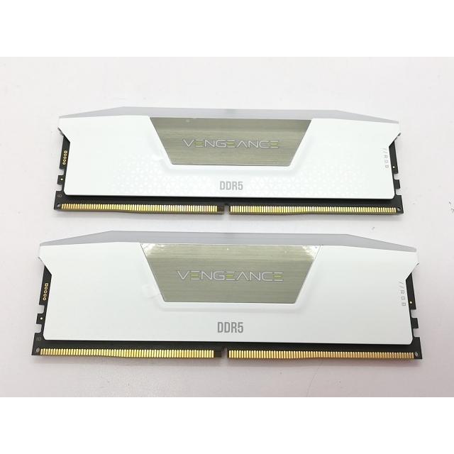 VENGEANCE PC5 41600 DDR5 5200 16GB 動作確済 中古】DDR5 16GB 2枚組（合計32GB） DDR5-5200(PC5-41600