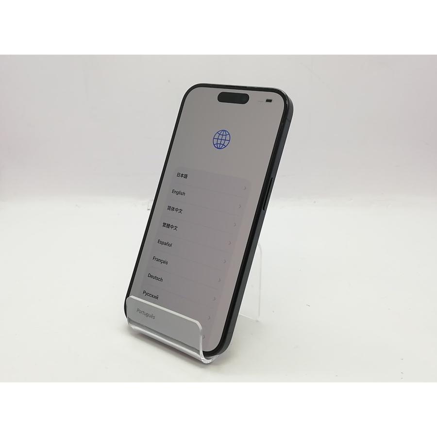 中古】Apple docomo 【SIMフリー】 iPhone 15 Pro 256GB ブルー