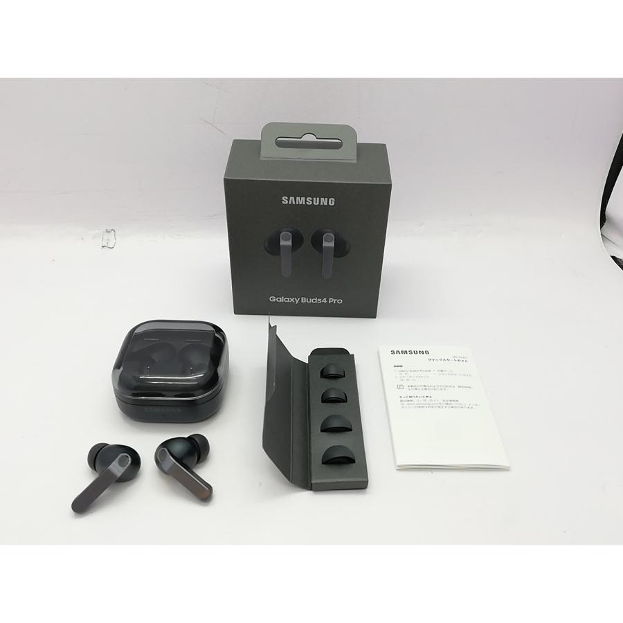 中古】SAMSUNG Galaxy Buds4 Pro [ブラック]【立川フロム中武】保証