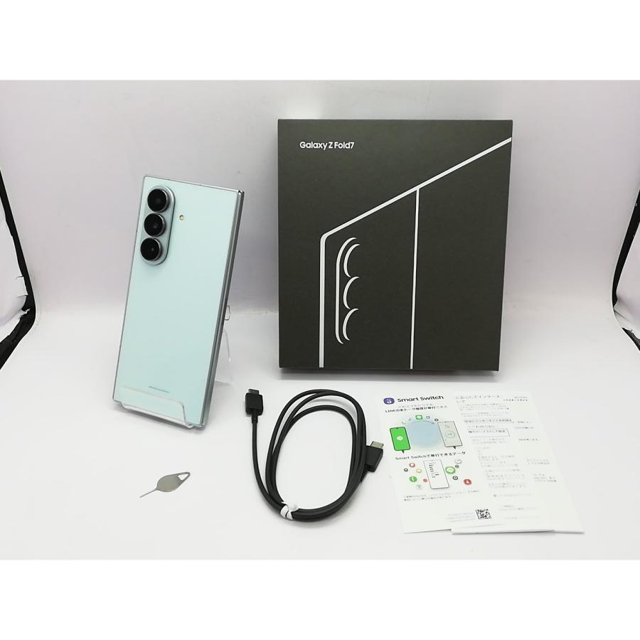 中古】SAMSUNG 国内版 【SIMフリー】 Galaxy Z Fold7 ミント 12GB