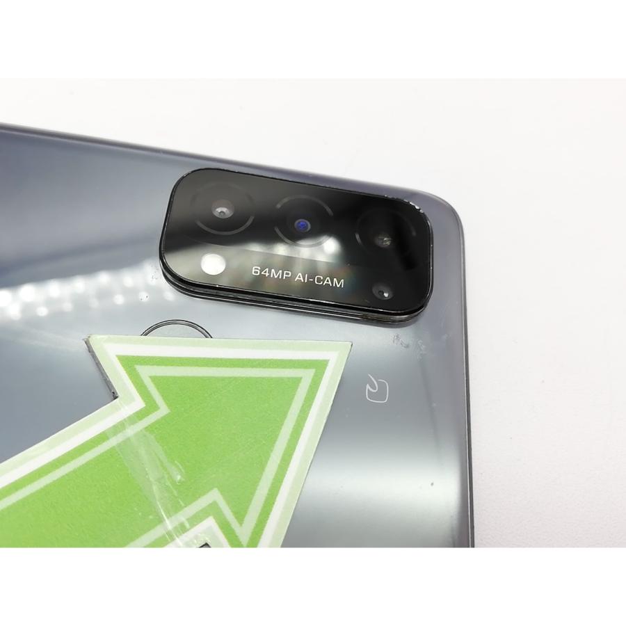 中古】Oppo 国内版 【SIMフリー】 OPPO Reno5 A シルバーブラック 6GB 