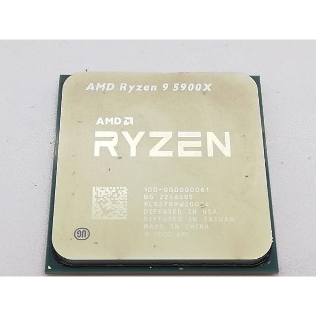 中古】AMD Ryzen 9 5900X (3.7GHz/TC:4.8GHz) BOX AM4/12C/24T/L3 64MB 