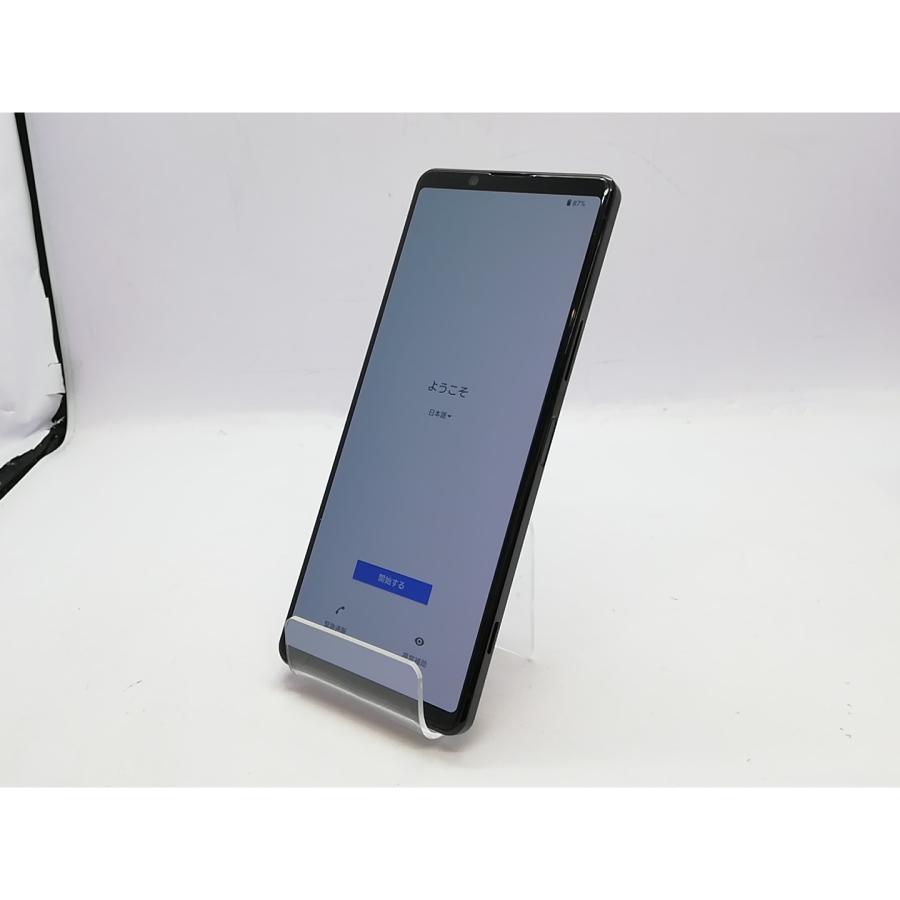 中古】SONY au 【SIMロック解除済み】 Xperia 1 II ブラック 8GB 128GB