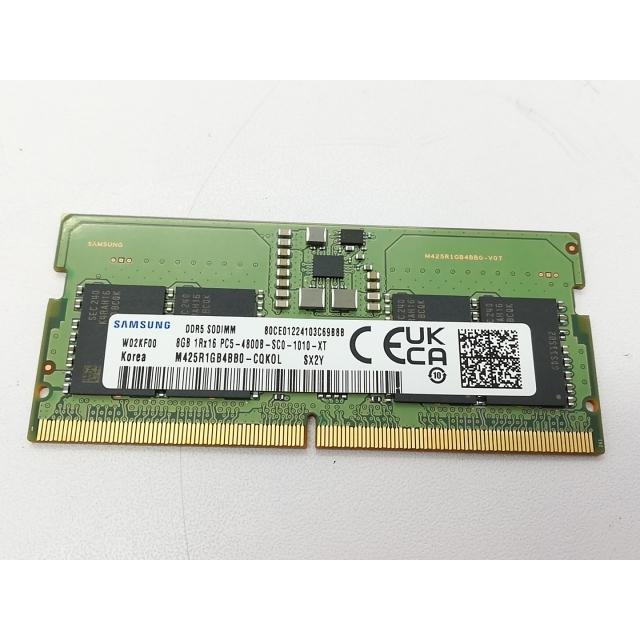 中古】262PIN SODIMM 8GB DDR5-4800(PC5-38400)【ノートPC用】【立川