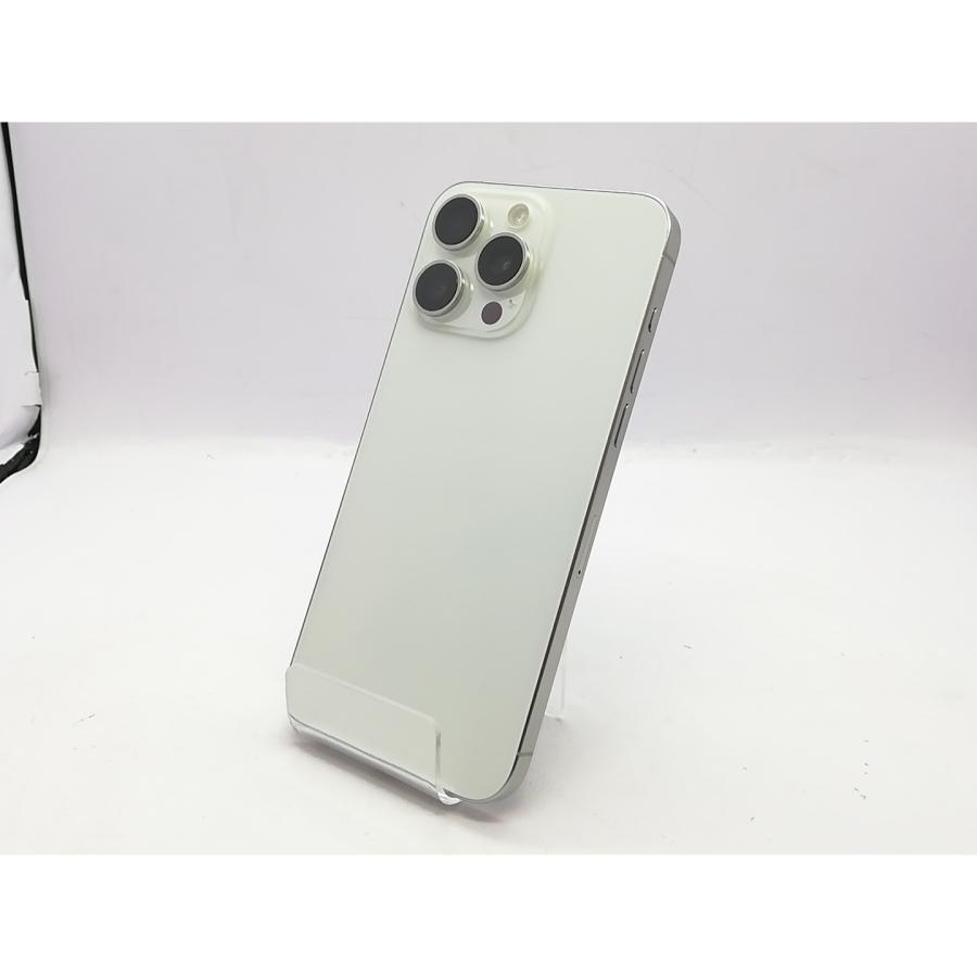 Apple iPhone 15Pro MAXホワイトチタニウム　未使用に近い 中古】Apple 国内版 【SIMフリー】 iPhone 15 Pro Max 256GB ホワイト