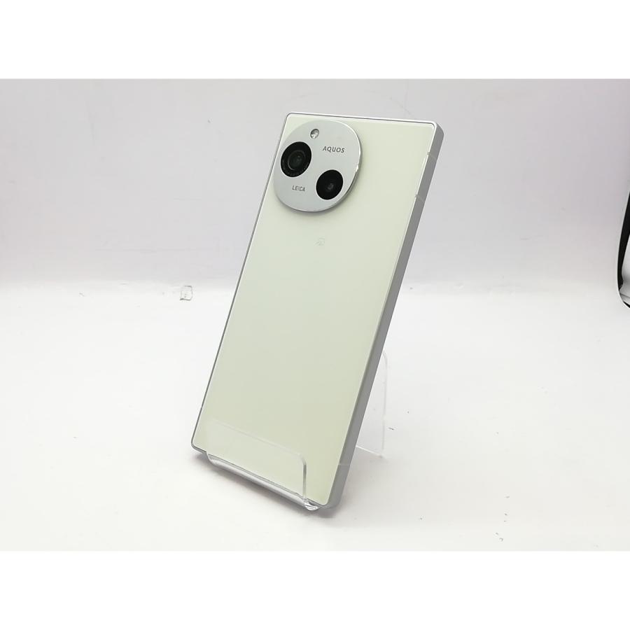 中古】SHARP docomo 【SIMフリー】 AQUOS R9 ホワイト 12GB 256GB SH
