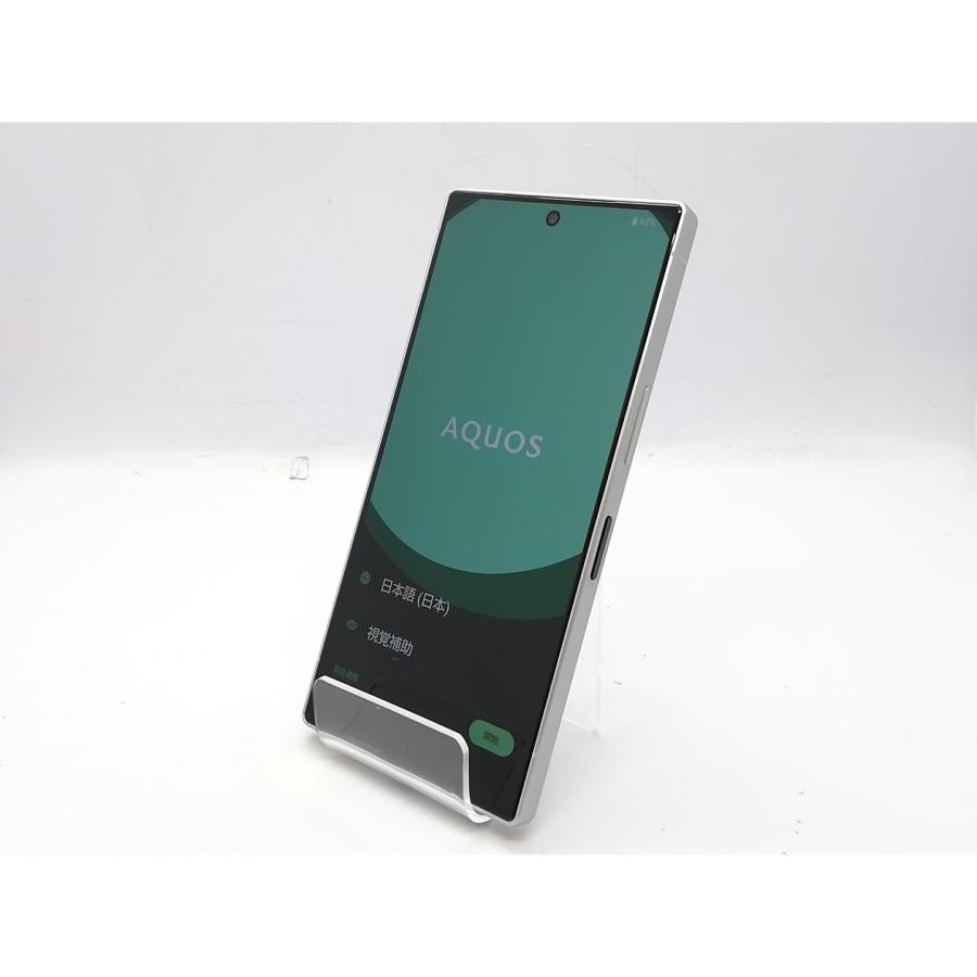 中古】SHARP docomo 【SIMフリー】 AQUOS R9 ホワイト 12GB 256GB SH