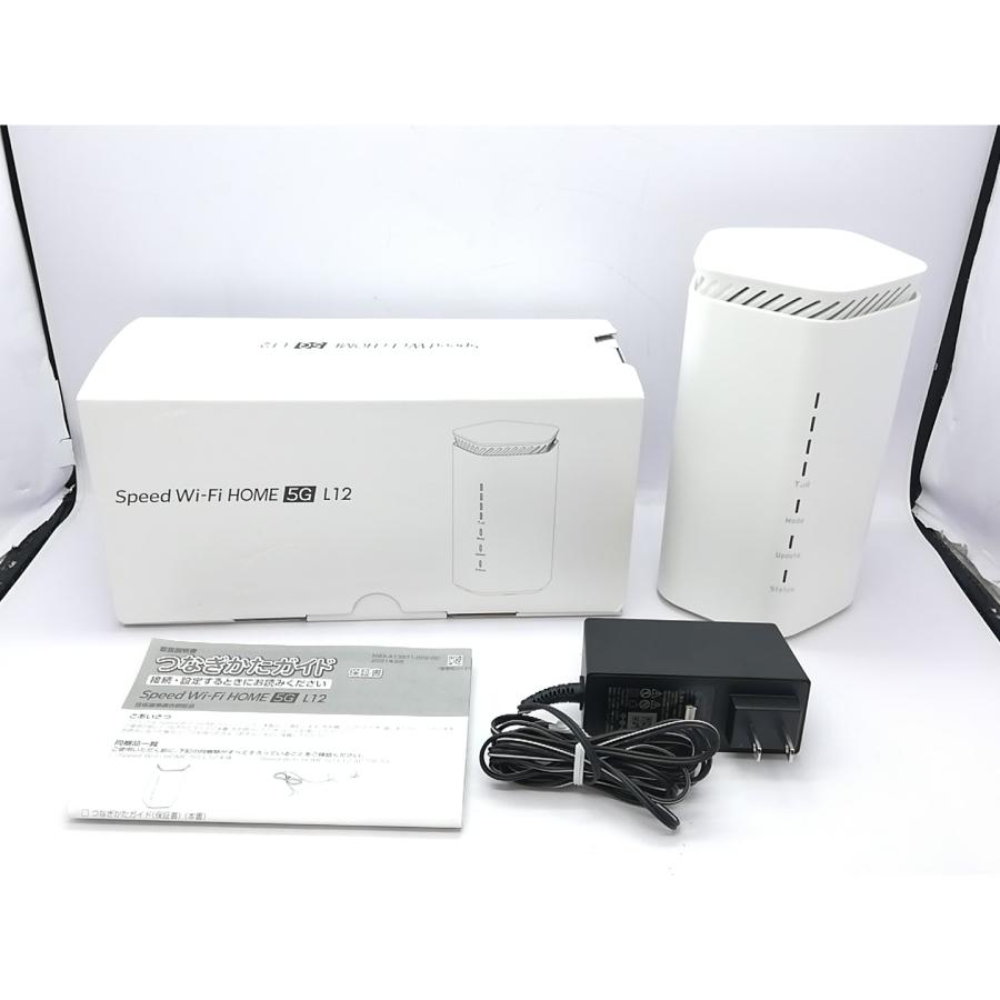 中古】NEC UQmobile 【SIMフリー】 Speed Wi-Fi HOME 5G L12 NAR02