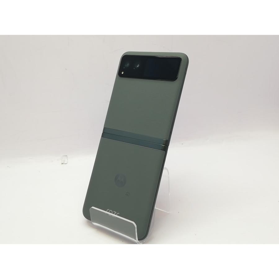 中古】MOTOROLA 国内版 【SIMフリー】 motorola razr 40 セージ