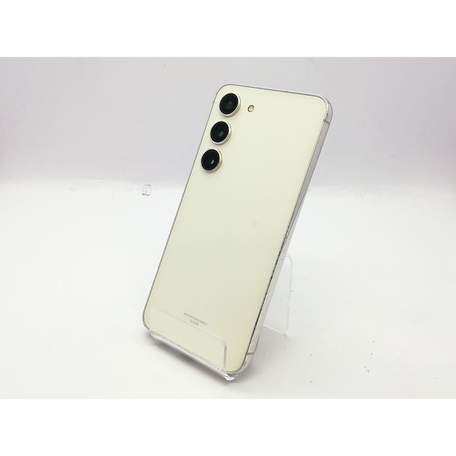 Galaxy S23 SCG19 256GB クリーム SIMフリー 中古】SAMSUNG au 【SIMフリー】 Galaxy S23 クリーム 8GB 256GB SCG19