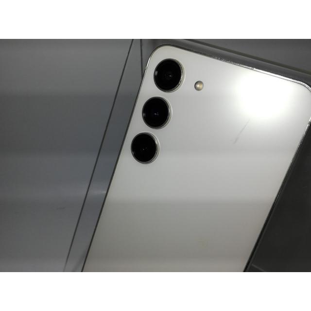 中古】SAMSUNG au 【SIMフリー】 Galaxy S23 クリーム 8GB 256GB SCG19