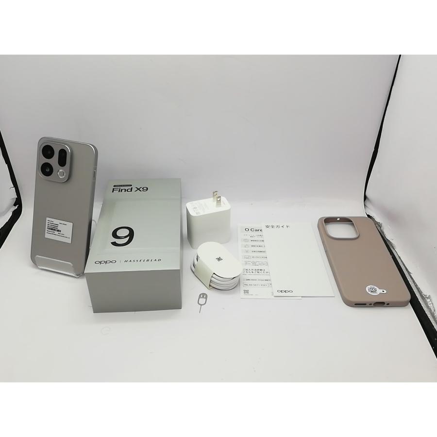 中古】Oppo 国内版 【SIMフリー】 OPPO Find X9 チタニウムグレー 16GB
