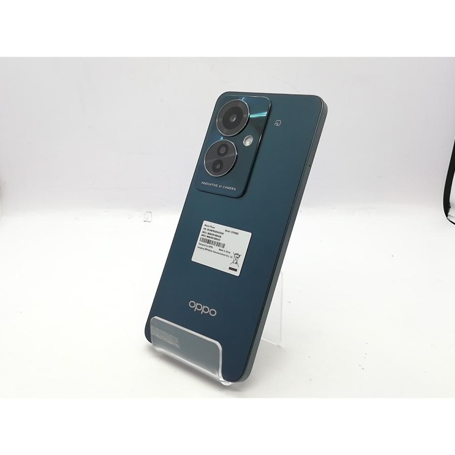 中古】Oppo 国内版 【SIMフリー】 OPPO Reno11 A ダークグリーン 8GB