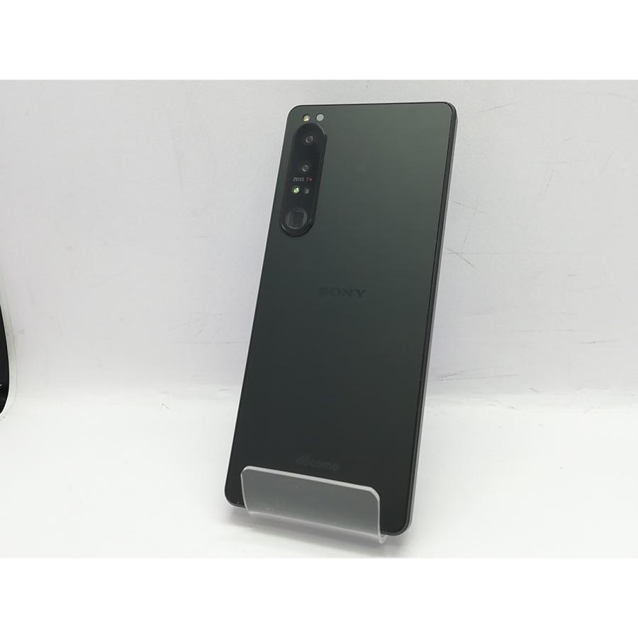 中古】SONY docomo 【SIMフリー】 Xperia 1 IV ブラック 12GB 256GB SO