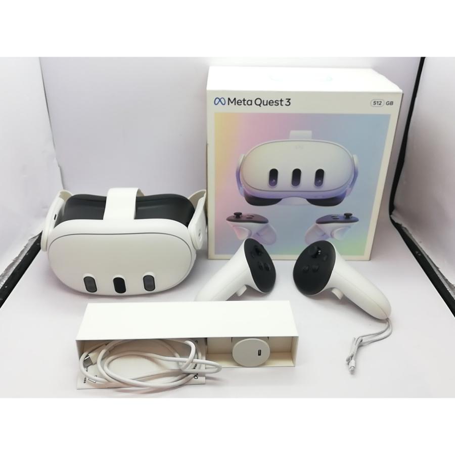 中古】Meta Meta Quest 3 512GB 899-00594-01【府中ル・シーニュ】保証