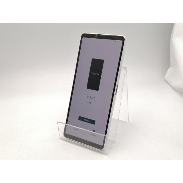 中古】SONY au 【SIMフリー】 Xperia 10 IV ホワイト 6GB 128GB SOG07