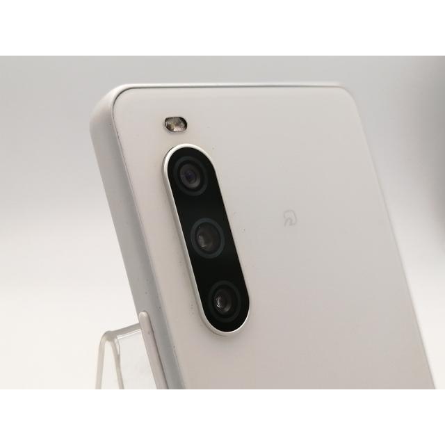 中古】SONY au 【SIMフリー】 Xperia 10 IV ホワイト 6GB 128GB SOG07