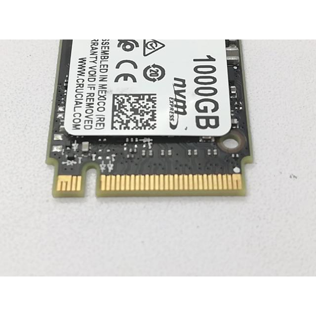 中古】Crucial P2(CT1000P2SSD8JP) 1TB/M.2 2280(PCIe3.0 NVMe)/QLC