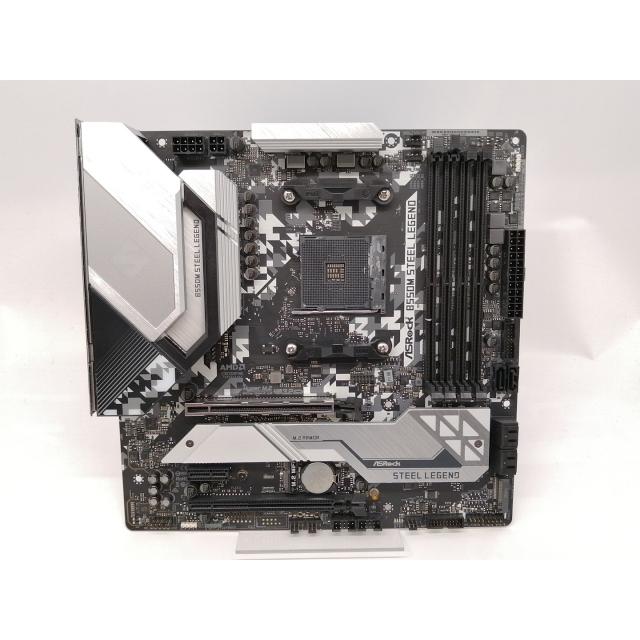 中古】ASRock B550M Steel Legend B550/AM4/2.5GbitLAN/MicroATX【新宿