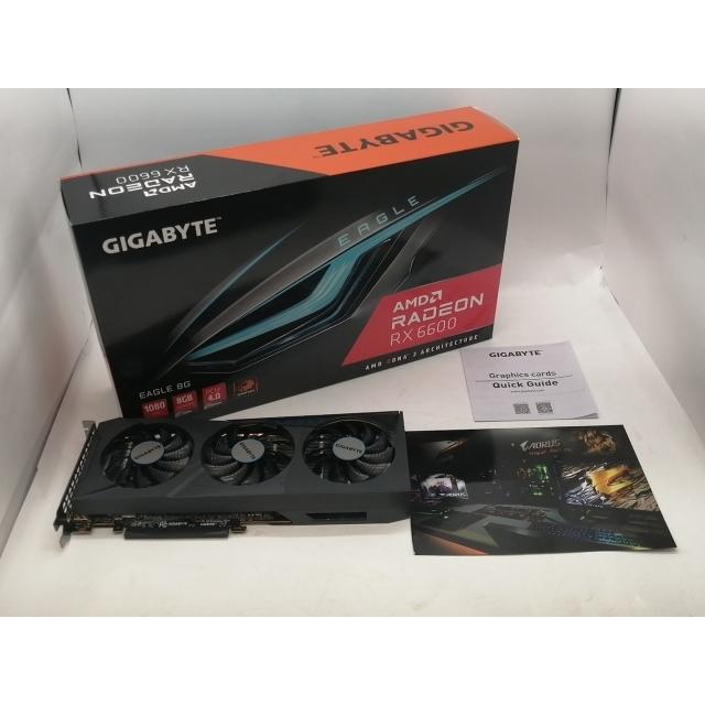 中古】GIGABYTE Radeon RX 6600 EAGLE 8G(GV-R66EAGLE-8GD 中古】GIGABYTE Radeon RX 6600 EAGLE 8G(GV-R66EAGLE-8GD