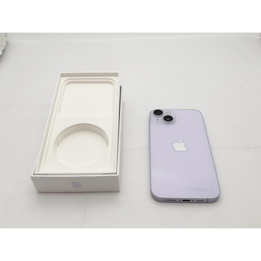 中古】Apple 国内版 【SIMフリー】 iPhone 14 128GB パープル MPUY3J/A