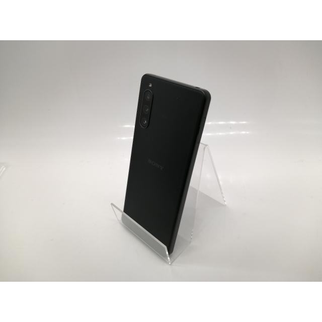 中古】SONY au 【SIMフリー】 Xperia 10 IV ブラック 6GB 128GB SOG07