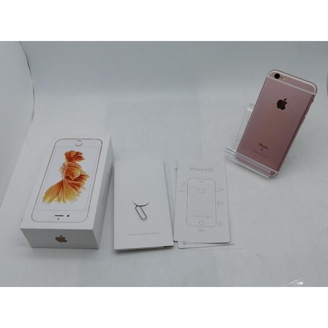 中古】Apple au 【SIMロック解除済み】 iPhone 6s 32GB ローズゴールド