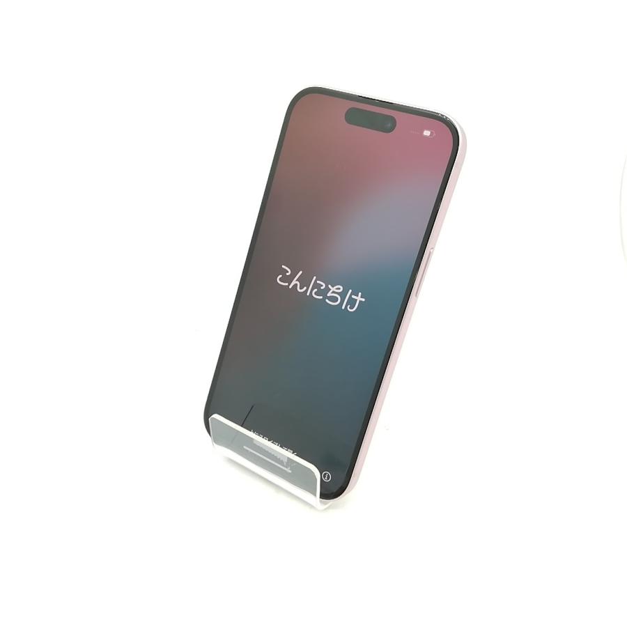 中古】Apple 国内版 【SIMフリー】 iPhone 15 256GB ピンク MTMP3J/A