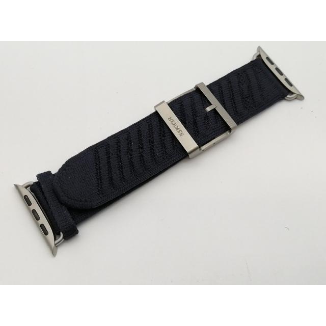 中古】Apple Apple Watch Hermes 49mm用 アンメール ブルー・ニュイ 