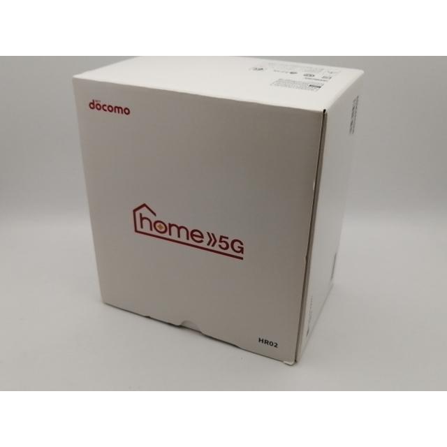中古】SHARP docomo 【SIMフリー】 home 5G HR02 [ダークグレー]【中野