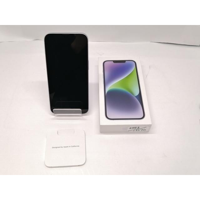 中古】Apple 国内版 【SIMフリー】 iPhone 14 256GB パープル MPW93J/A