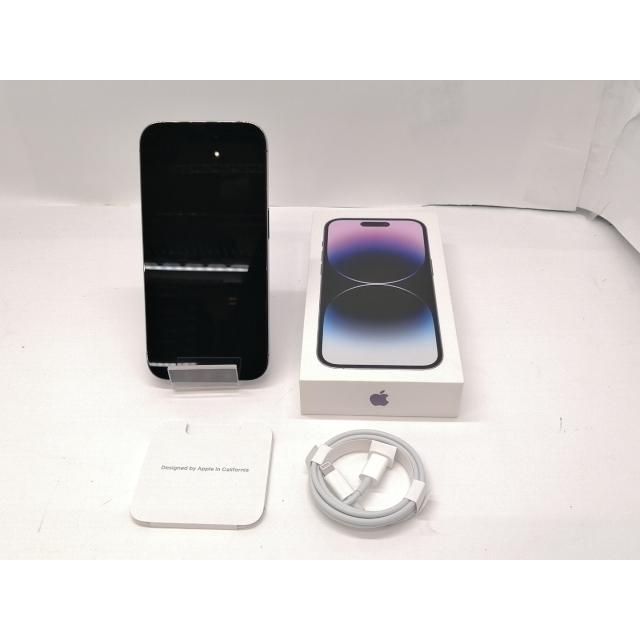 中古】Apple 国内版 【SIMフリー】 iPhone 14 Pro 128GB ディープ 