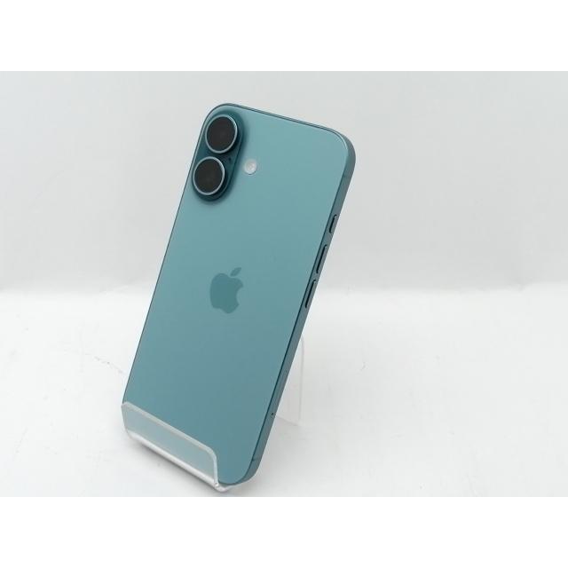 iphone16 128GB ティール 国内版SIMフリー 純正部品正規修理完了 中古】Apple 国内版 【SIMフリー】 iPhone 16 512GB ティール MYE63J/A