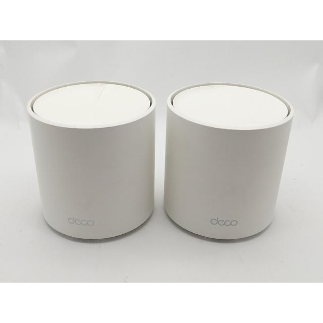 中古品　TP-LINK DECO X50 2台セット 中古】TP-LINK Deco X50(2パック) Wi-Fi6(11ax)対応メッシュWi-Fi