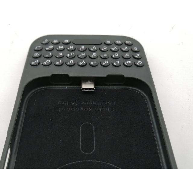 Clicks Keyboard iPhone 16 Pro用 黒 新品未開封 中古】Clicks Clicks Keyboard for iPhone 16 Pro【新宿東口】保証期間