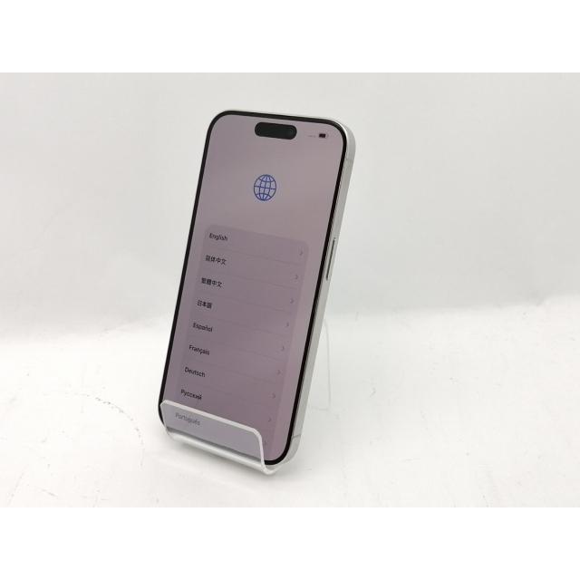 中古】Apple 海外版 【SIMフリー】 iPhone 15 Pro 256GB ホワイト