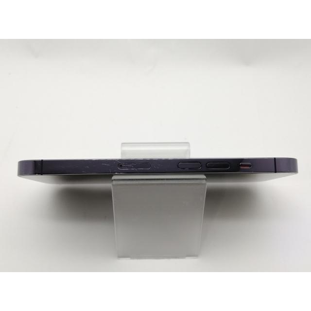 【中古】Apple 国内版 【SIMフリー】 iPhone 14 Pro 256GB ディープパープル MQ1E3J/A【新宿東口】保証期間１ヶ月【ランクC】の画像