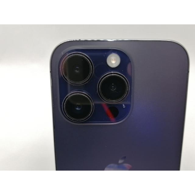 【中古】Apple 国内版 【SIMフリー】 iPhone 14 Pro 256GB ディープパープル MQ1E3J/A【新宿東口】保証期間１ヶ月【ランクC】の画像