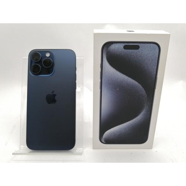 【中古】Apple 国内版 【SIMフリー】 iPhone 15 Pro Max 256GB ブルーチタニウム MU6T3J/A【新宿東口】保証期間１ヶ月【ランクB】の画像
