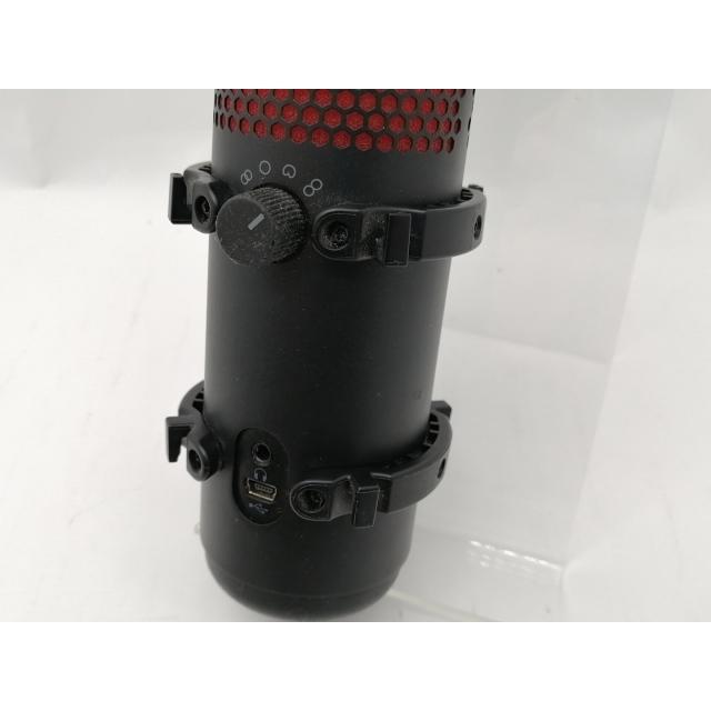 中古】HyperX QuadCast HX-MICQC-BK USBスタンドアロンマイク【新宿